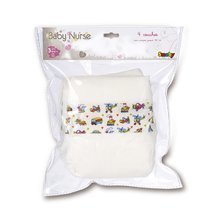 Set scutece Baby Nurse Smoby pentru păpuşă de 42 cm 4 bucăţi