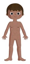Vzdelávacie puzzle Ľudské telo Educational Puzzle Human Body Janod 50-75-100 dielov od 5 rokov