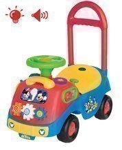 Bébitaxi Mickey Kiddieland hanggal és fénnyel piros 12 hó-tól