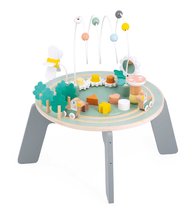 Drevený didaktický stolík Záhrada Garden Activity Table Sweet Cocoon Janod s aktivitami od 12 mes J04045