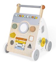 Drevené didaktické chodítko Multiactivity Baby Walker Sweet Cocoon Janod multifunkčné od 12 mes J04410