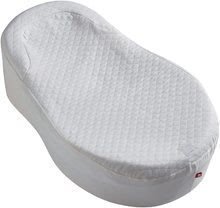 Husă pentru cuibul bebelușului Cocoonababy® Red Castle-Fleur de Coton ® albă