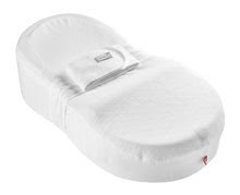 Hniezdo na spanie Cocoonababy® pre bábätká Red Castle Cotton Bubbles 0-4 mesiacov biele z bavlny (s doplnkami)