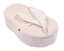 Detská deka na hniezdo na spanie Cocoonacover™ Red Castle - Fleur de coton ® ružová prešívaná 0449164
