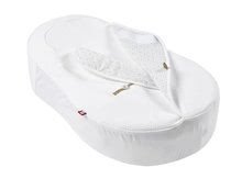 Detská deka na hniezdo na spanie Cocoonacover™ Red Castle - Fleur de coton ® biela prešívaná 0449166