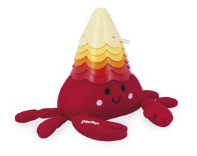 Hračka do vody Krab Bernard a mušle Bernard and His Shell Janod od 10 mes J04734