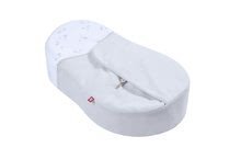 Dětská deka na hnízdo na spaní Cocoonacover™ Red Castle - Fleur de coton® šedá 049118