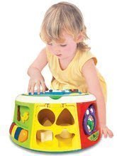 Interaktívna kocka Busy Activity Center Kiddieland so zvukom a svetlom od 12 mes
