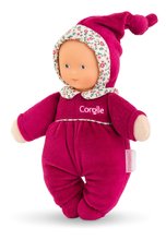 Játékbaba Babidoux Pink Grenadine Mon Doudou Corolle kék szemekkel és csörgővel 20 cm 0 hó-tól