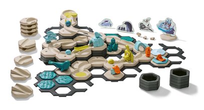 Guľôčková dráha Ľadový svet Štartovacia sada Starter Set Ice Junior GraviTrax 101 dielikov s figúrkami zvieratiek