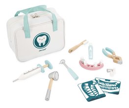Zubársky kufrík Dentist Set Janod 9 doplnkov J06550