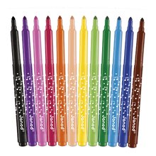 Filctollak Long-Lasting Felt-Tip Pens Janod 12 szín J07406