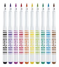 Ecsetfilc Brush Felt-tip Pens Janod 10 szín J07411