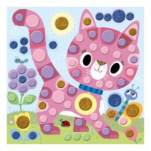 Maxi kreatívna sada okrúhle nálepky My Arts&Crafts Round Stickers Atelier Janod 9-dielna od 4 rokov J07742