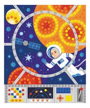 Maxi kreatívna sada Mozaika Vesmír Mosaic Space Atelier Janod 14 listov od 7 rokov J07855