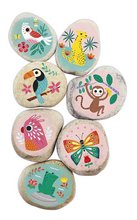 Maxi kreatívna sada Maľované kamene Pebble Painting Atelier Janod 7 kameňov od 6 rokov J07922