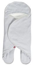 Zavinovačka Babynomade® Coral Fleece Red Castle 0-6 mesiacov dvojvrstvový fleece extra teplá šedá