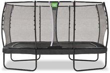 Trampolína s ochrannou sieťou Allure Premium Exit Toys čierna 244*427 cm