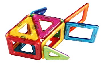 Stavebnice magnetická Základní Windows Plus 3D Magformers 20 dílů se 6 okénky