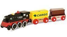 Náhradné diely k vláčikodráhe Train E-Loc with Wagon Eichhorn rušeň na batérie s 2 vagónmi 27 cm dĺžka