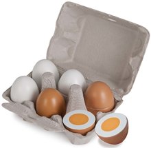 Ouă din lemn în caserolă Eggs Eichhorn cu funcție magnetică