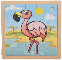 Fa puzzle állatkák Generic Puzzle new Inlay puzzle DP Eichhorn 20 darabos 5 fajta 12 hó-tól