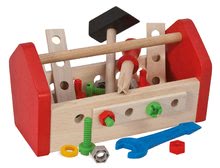 Drevené pracovné náradie Tool Box Eichhorn a rôzne komponenty na skladanie 30 dielov od 3 rokov EH28103