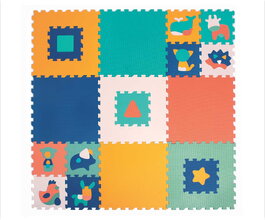 Penové puzzle Jumbo XXL Foam Mat Ludi 180x180cm od 10 mes LU10014