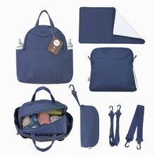 Prebaľovacia taška Infinity 5v1 toTs-smarTrike s vnútornou taškou a termoobalom na fľašu modrá