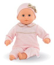 Játékbaba Bebe Calin Manon Sweet Dreams Corolle kék pislogó szemekkel és gyöngyöcskékkel 30 cm 18 hó-tól