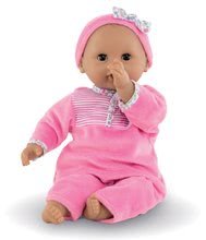 Bábika Bébé Calin Maria Corolle's Flowers Corolle s čiernymi klipkajúcimi očami a fazuľkami 30 cm od 18 mes