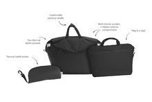 Přebalovací taška 4v1 toTs-smarTrike Duet Extra s vnitřní taškou a termoobalem černá