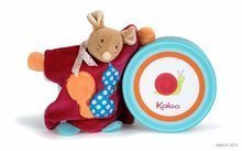 Şoricel de pluş păpuşă de mână Colors-Doudou Puppet Mouse Squirrel Kaloo 20 cm în ambalaj de cadou p