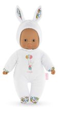 Bábika Sweet Heart White Bunny Mon Doudou Corolle s čiernymi očami a kapucňou 30 cm od 0 mes