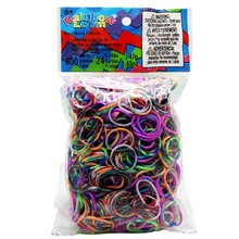 Rainbow Loom originální gumičky strakatý mix 600 kusů od 6 let