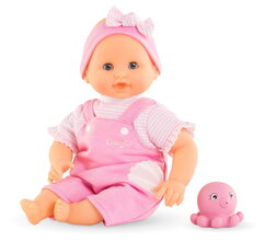 Bábika do vane Baby Bath Océane Mon Premiere Poupon Corolle s modrými klipkajúcimi očami a chobotnicou 30 cm od 18 mes