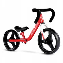 Balančné odrážadlo skladacie Folding Balance Bike Red smarTrike z hliníka s ergonomickými úchytmi od 2-5 rokov