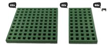 Esésvédő gumilap trambulinokhoz 305*519 cm méretekkel Feezone Safety Tiles Exit Toys füvesíthető csúszásmentes ET10841700