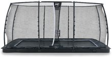 Trampolína s ochrannou sieťou Dynamic Groundlevel Exit Toys do zeme 275*458 cm čierna