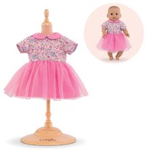 Rochiță Dress Pink Sweet Dreams Corolle pentru păpușa de jucărie de 30 cm de la 18 de luni