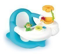 Sedátko do vane Žaba Baby Bath Time Cotoons Smoby s kvetinkou a prísavkami od 6-16 mes
