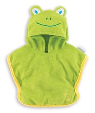 Fürdőköpeny Bathrobe Frog Mon Premier Poupon Corolle 30 cm játékbabána 18 hó-tól