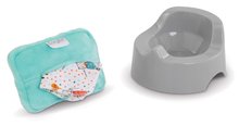 Bili törlőkendőkkel Potty & Baby Wipe Corolle 30 cm játékbabának 2 kiegészítő 18 hó-tól CO110750