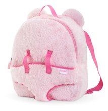 Batoh s klokankou Pink Plush Baby Doll Carrier Backpack Corolle pre 30 cm bábiku nastaviteľné popruhy