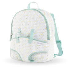 Batoh s klokankou Baby Doll Carrier Backpack Stars Corolle modrý pre 30 cm bábiku nastaviteľné popruhy