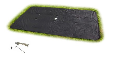 Ponyva Ground Level trampoline cover Exit Toys trambulinokra 214*305 cm méretekkel ET11297100