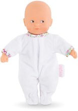Játékbaba Mini Calin Good Night Blossom Garden Corolle kék szemekkel pizsamában és alvózsákkal 20 cm 18 hó-tól
