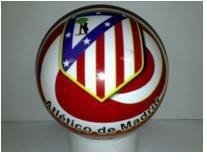 Gumená lopta Atlético Madrid Unice 15 cm 