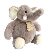 Plyšový sloník Elephant Histoire d’ Ours v darčekovom balení sivý 23 cm od 0 mes HO1283