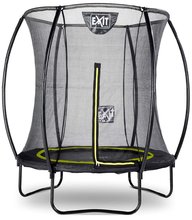 Trambulin védőhálóval Silhouette trampoline Exit Toys kerek 183 cm átmérővel fekete